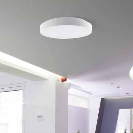 LED Dimmelhető mennyezeti lámpa LED/40W/230V 3000-6500K 39,5 cm fehér + távirányítás