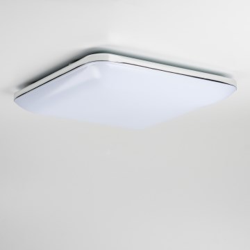 LED dimmelhető mennyezeti lámpa LED/42W/230V 3000-6500K 49x49 cm fehér + távirányító