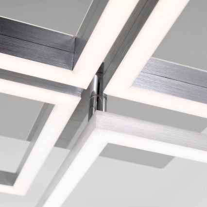 LED dimmelhető mennyezeti lámpa LED/42W/230V 3000K matt króm