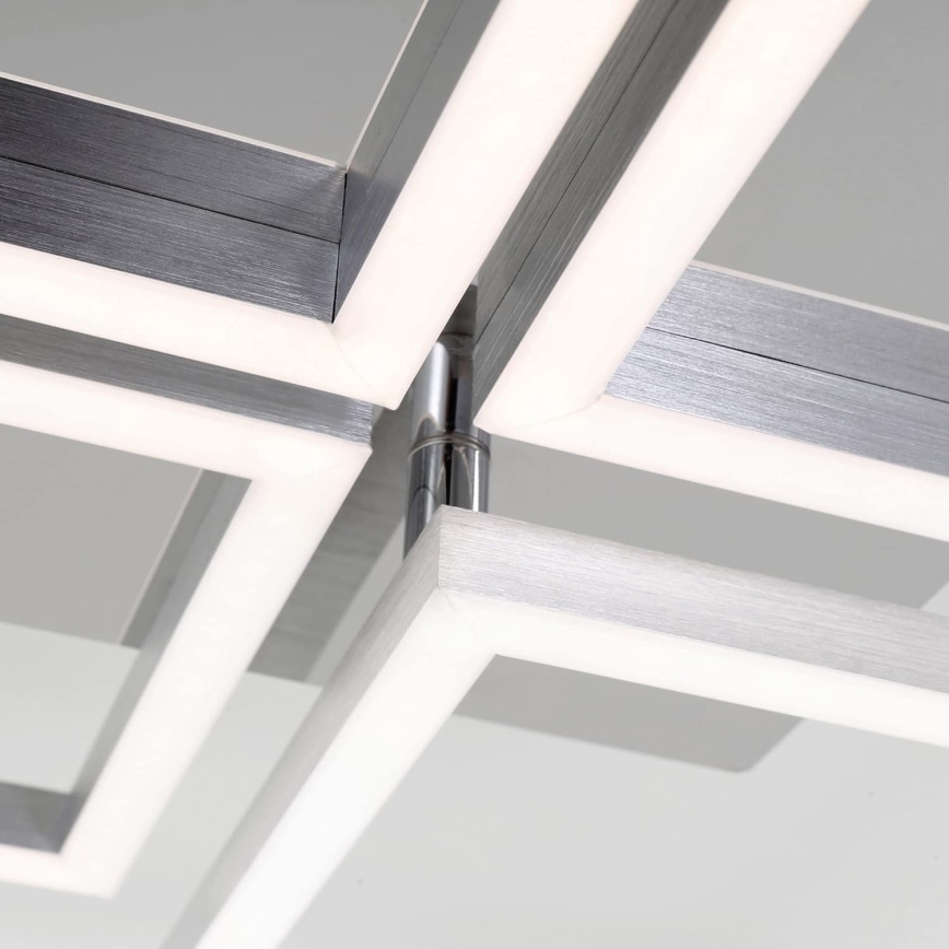 LED dimmelhető mennyezeti lámpa LED/42W/230V 3000K matt króm