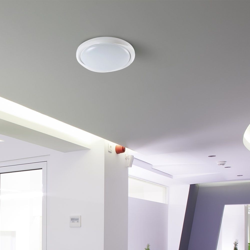 LED Dimmelhető mennyezeti lámpa LED/60W/230V 3000-6500K 49,2 cm fehér + távirányítás
