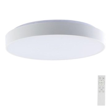 LED Dimmelhető mennyezeti lámpa LED/60W/230V 3000-6500K 49,5 cm fehér + távirányítás