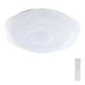 LED Dimmelhető mennyezeti lámpa LED/60W/230V 3000-6500K 50 cm fehér + távirányítás