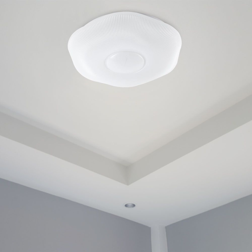 LED Dimmelhető mennyezeti lámpa LED/60W/230V 3000-6500K 50 cm fehér + távirányítás