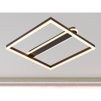 LED Dimmelhető mennyezeti lámpa LED/60W/230V 3000-6500K + távirányító