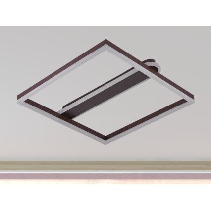 LED Dimmelhető mennyezeti lámpa LED/60W/230V 3000-6500K + távirányító