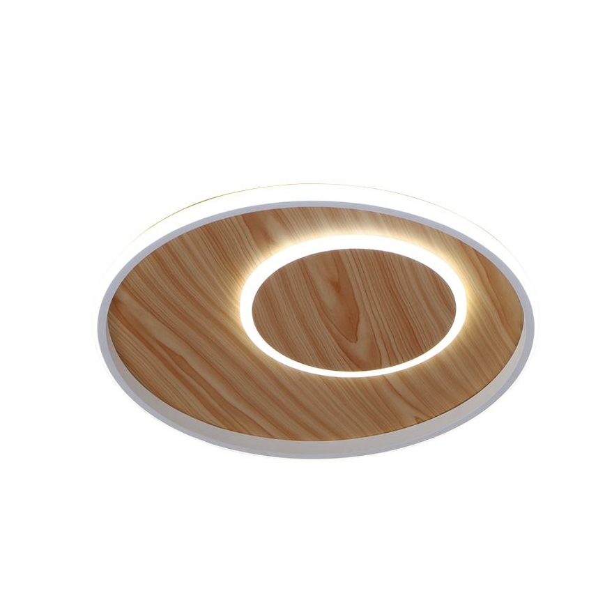 LED Dimmeres mennyezeti lámpa LED/65W/230V 3000-6500K barna + távirányító