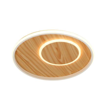 LED Dimmeres mennyezeti lámpa LED/65W/230V 3000-6500K barna + távirányító