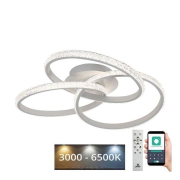 LED Dimmelhető mennyezeti lámpa LED/70W/230V 3000-6500K fehér + távirányítás