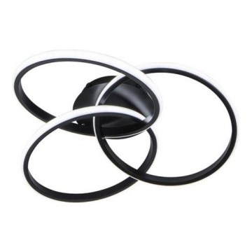 LED Dimmelhető mennyezeti lámpa LED/70W/230V 3000-6500K fekete + távirányítás