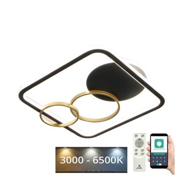 LED Dimmelhető mennyezeti lámpa LED/70W/230V 3000-6500K + távirányítás