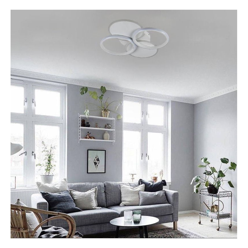 LED Dimmelhető mennyezeti lámpa LED/70W/230V 3000-6500K + távirányítás