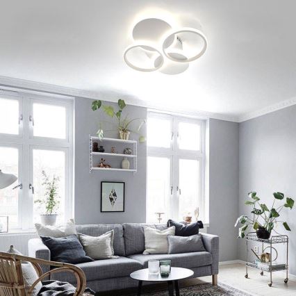 LED Dimmelhető mennyezeti lámpa LED/70W/230V 3000-6500K + távirányítás