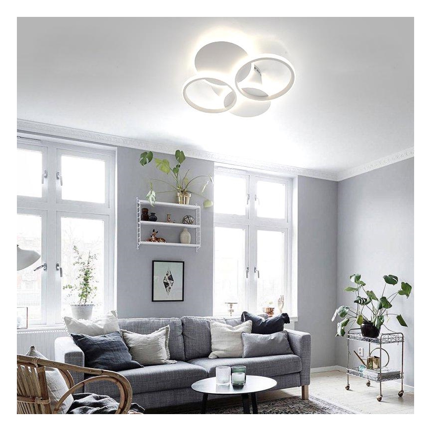LED Dimmelhető mennyezeti lámpa LED/70W/230V 3000-6500K + távirányítás