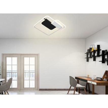 LED Dimmelhető mennyezeti lámpa LED/70W/230V 3000-6500K + távirányítás