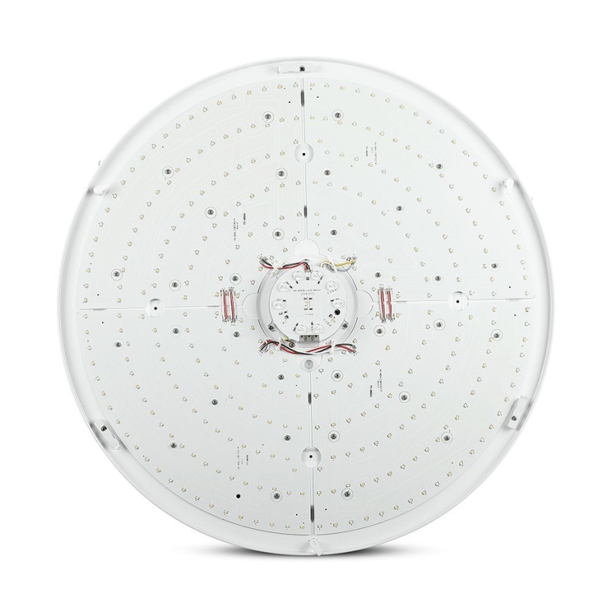 LED Dimmelhető mennyezeti lámpa LED/72W/230V 3000-6500K átm. 67 cm fehér + távirányítás