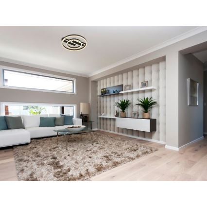 LED dimmelhető mennyezeti lámpa LED/80W/230V 3000-6500K + távirányító