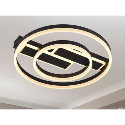 LED dimmelhető mennyezeti lámpa LED/80W/230V 3000-6500K + távirányító