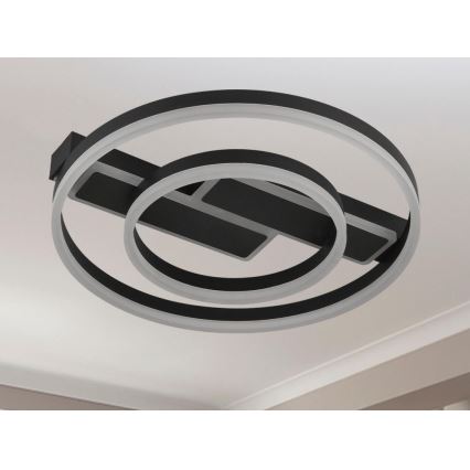 LED dimmelhető mennyezeti lámpa LED/80W/230V 3000-6500K + távirányító