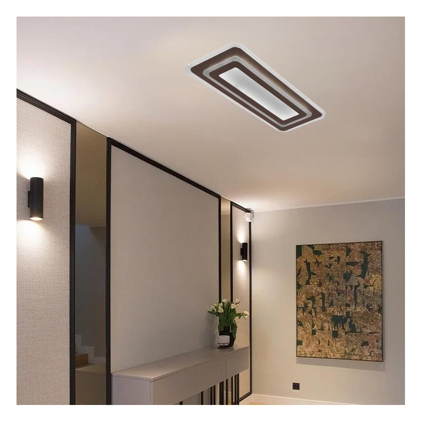 LED Dimmelhető mennyezeti lámpa LED/85W/230V 3000-6500K + távirányítás