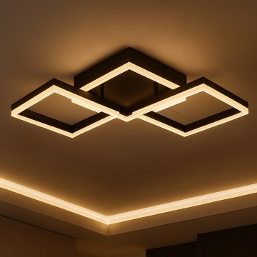 LED dimmelhető mennyezeti lámpa LED/85W/230V 3000-6500K + távirányító