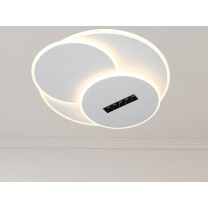 LED Dimmelhető mennyezeti lámpa LED/90W/230V 3000-6500K fehér + távirányítás