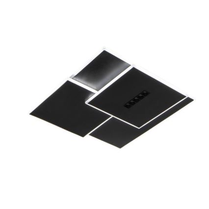 LED Dimmelhető mennyezeti lámpa LED/95W/230V 3000-6500K fekete + távirányítás