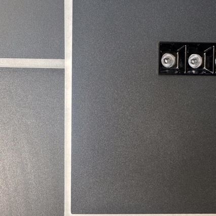 LED Dimmelhető mennyezeti lámpa LED/95W/230V 3000-6500K fekete + távirányítás