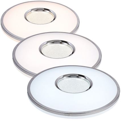 LED Dimmelhető mennyezeti lámpa LEON LED/24W/230V + távirányítás