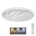 LED Dimmelhető mennyezeti lámpa LIKA LED/60W/230V 2700-6500K átm. 58 cm + távirányítás