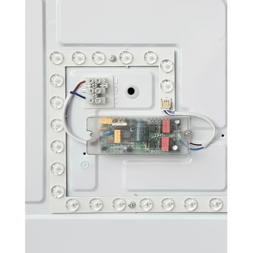 LED Dimmelhető mennyezeti lámpa MANA LED/36W/230V 2700-6500K 43x43 cm + távirányítás