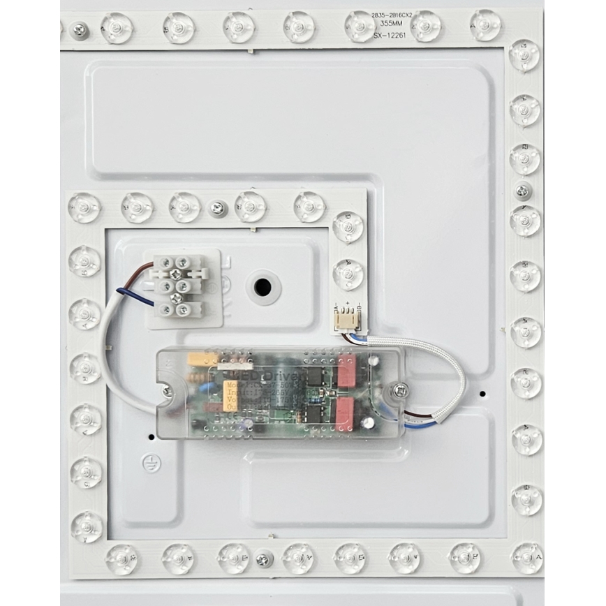 LED Dimmelhető mennyezeti lámpa NERIS LED/36W/230V 2700-6500K 43x43 cm + távirányítás