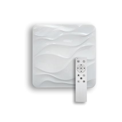 LED Dimmelhető mennyezeti lámpa NERIS LED/60W/230V 2700-6500K 53x53 cm + távirányítás