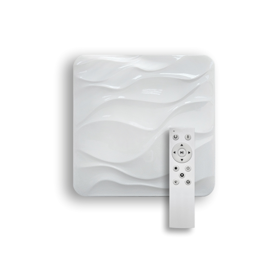 LED Dimmelhető mennyezeti lámpa NERIS LED/60W/230V 2700-6500K 53x53 cm + távirányítás