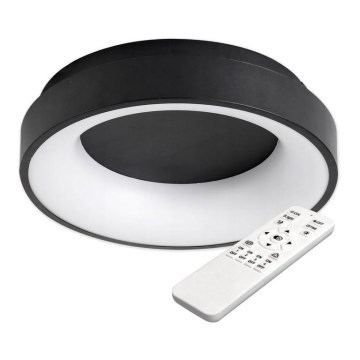 LED Dimmelhető mennyezeti lámpa NOVA LED/54W/230V 3000-6500K fekete + távirányító