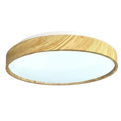 LED Dimmelhető mennyezeti lámpa OPAL LED/48W/230V 3000-6500K átm. 49,9 cm + távirányítás
