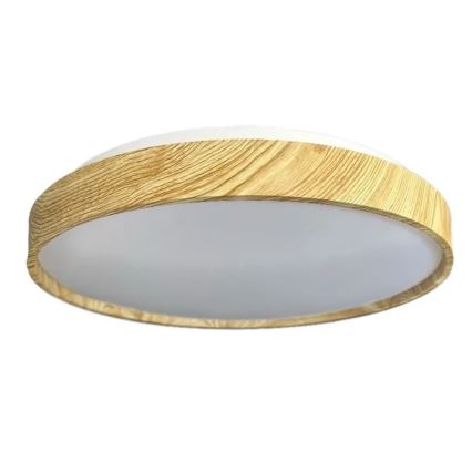 LED Dimmelhető mennyezeti lámpa OPAL LED/48W/230V 3000-6500K átm. 49,9 cm + távirányítás