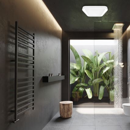 LED Dimmeres mennyezeti lámpa QUADRO LED/38W/230V 3000-6000K fehér + távirányító