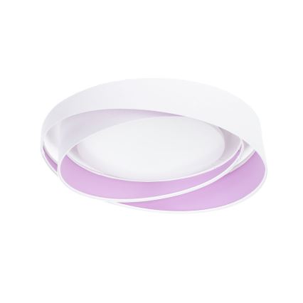 LED fényerőszabályozható mennyezeti lámpa SMART GALAXY MODERN LED/24W/230V 3000-6500K Ø 55 cm fehér/lila + távirányító