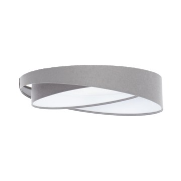 LED dimmelhető mennyezeti lámpa SMART GALAXY MODERN, 24W, 230V, 3000–6500K, Ø 55 cm, szürke/fehér + távirányító