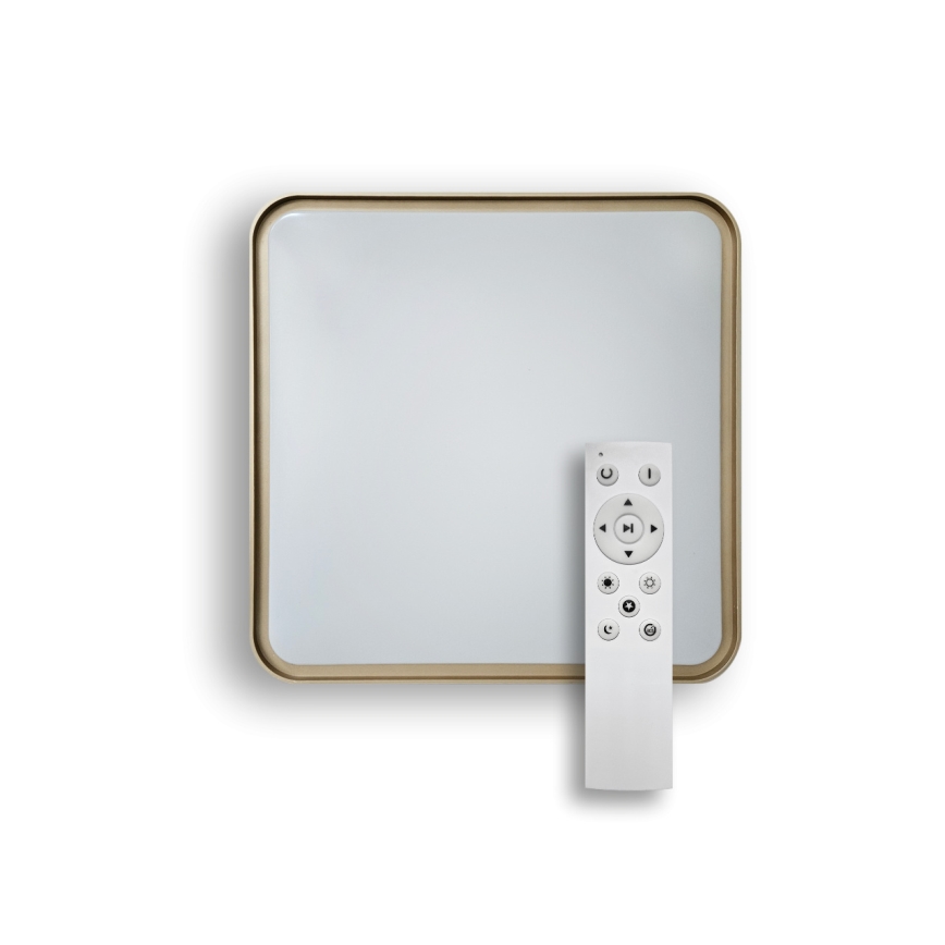 LED Dimmelhető mennyezeti lámpa UNA LED/60W/230V 2700-6500K 50x50 cm + távirányítás