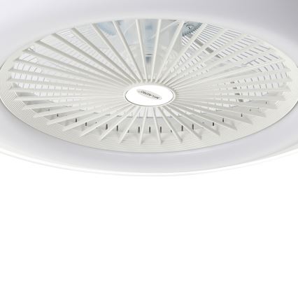 LED Dimmelhető mennyezeti lámpa venilátorral ZONDA LED/48W/230V 3000-6000K fehér + távirányító