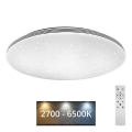 LED Dimmelhető mennyezeti lámpa VENTA LED/60W/230V 2700-6500K átm. 58 cm + távirányítás