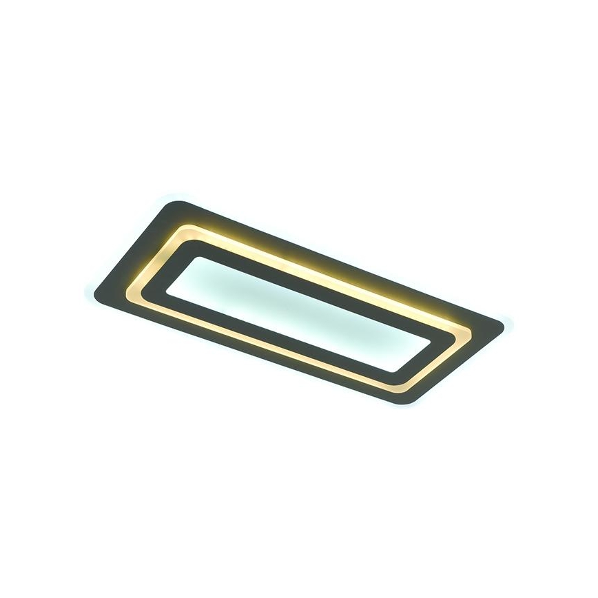 LED Fényerőszabályozható mennyezeti lámpatest LED/85W/230V 3000-6500K szürke + távirányító