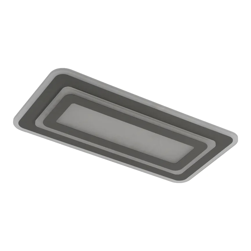 LED Fényerőszabályozható mennyezeti lámpatest LED/85W/230V 3000-6500K szürke + távirányító