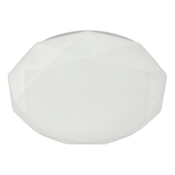 LED dimmelhető mennyezeti lámpatest HEX LED/72W/230V 3000-6000K átm. 50 cm fehér + távirányító