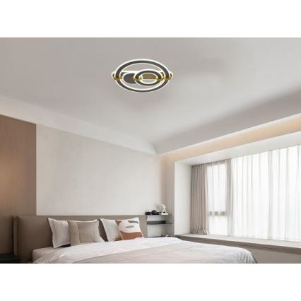 LED dimmelhető mennyezeti lámpatest LED/120W/230V 3000-6500K + távirányító