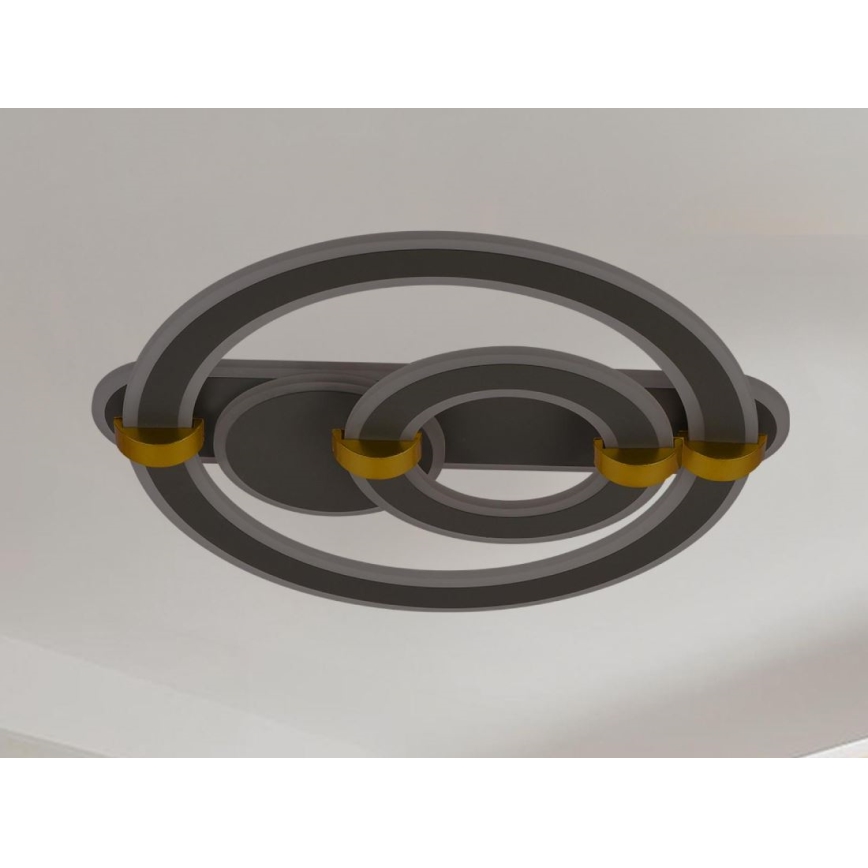 LED dimmelhető mennyezeti lámpatest LED/120W/230V 3000-6500K + távirányító