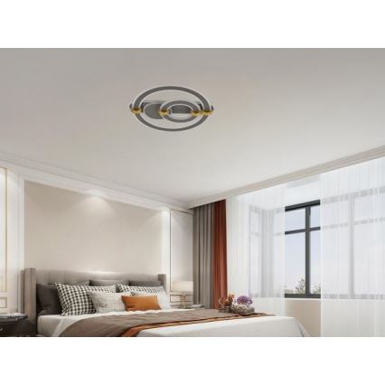 LED dimmelhető mennyezeti lámpatest LED/120W/230V 3000-6500K + távirányító