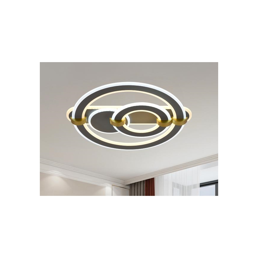 LED dimmelhető mennyezeti lámpatest LED/120W/230V 3000-6500K + távirányító